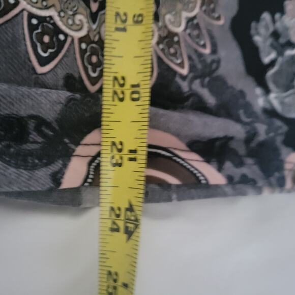 AMANA Long Sleeve Blouse Size X-Large Geometric Design Colorful - Picture 7 of 8